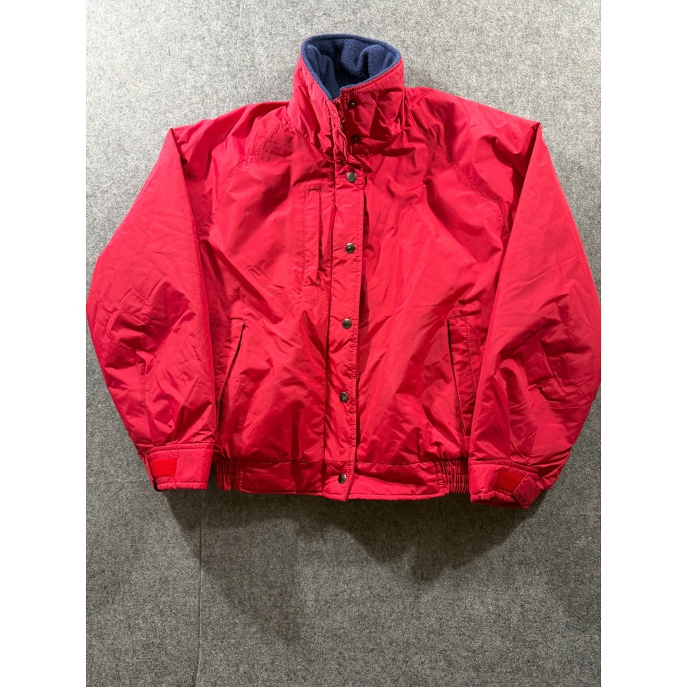 Wear-Guard Rugged Clothes Red Fleece Lined Workwear Bomber Jacket Mens XL Korea